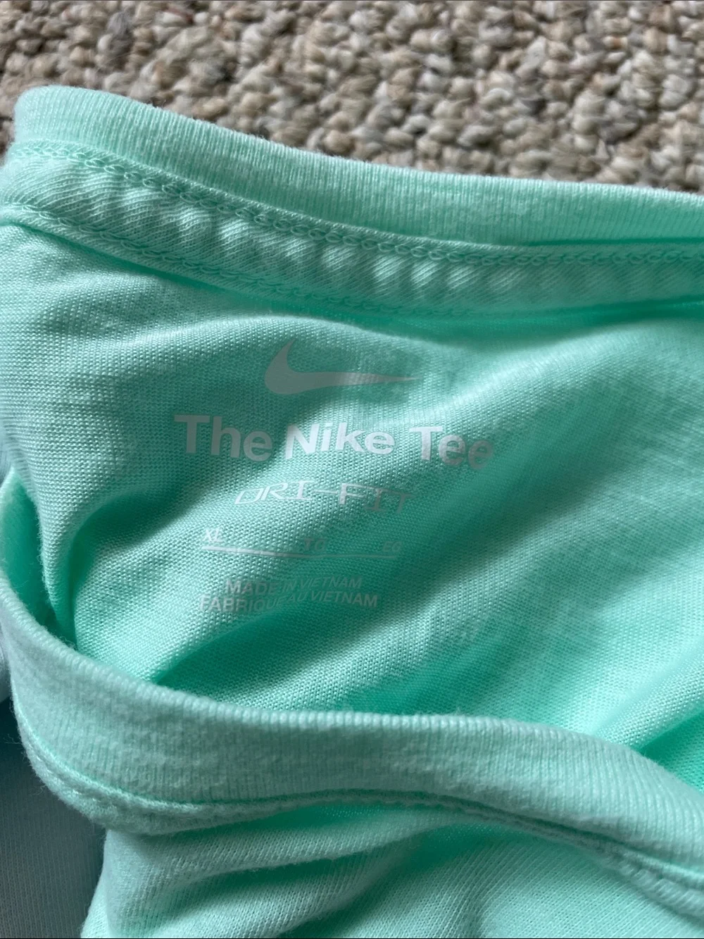 Nike Short Sleeve Tees in Coral, White & Mint